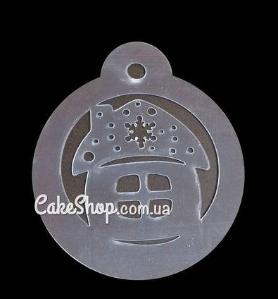 Трафарет Будиночок