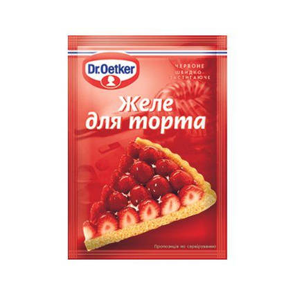 Залі для торта червоні Dr.Oetker