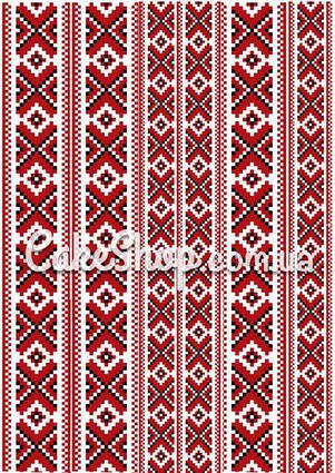 Цукрова картинка Вишиванка 12