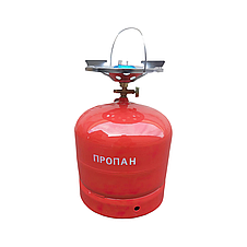 Бензиновий генератор Luotian R4500, однофазний 220 V, 50 Hz, 4000 W + баллон 15 л червоний в подарунок, фото 4