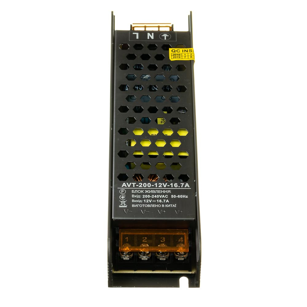 Блок питания для светодиодной ленты AVT 12V - 12.5А - 150W IP20 Proseries - фото 3 - id-p1387213297