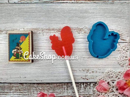 Силіконовий молд для льодяників Півник