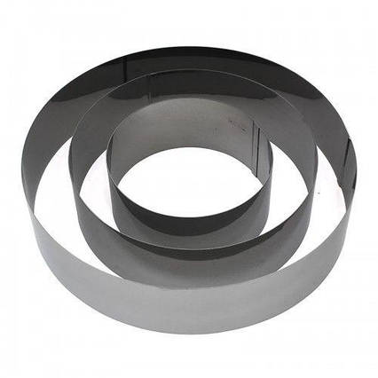 Набір форм для випічки Коло 3 шт, h-4,5 см