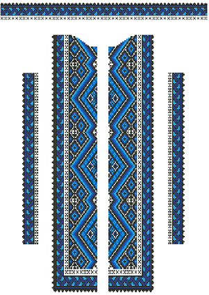 Вафельна картинка Вишиванка 5