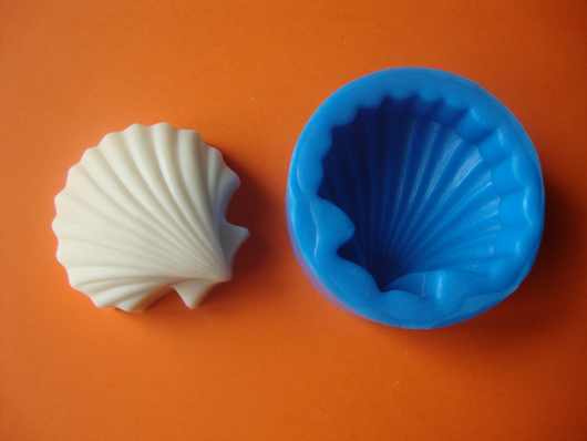 Силіконовий молд Мушля, фото 1
