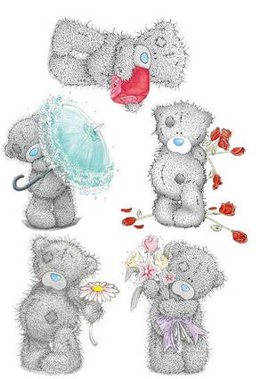 Вафельна картинка Ведмедик Тедді 9