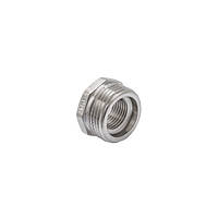 Футорка из латуни 1/2"х1" Koer KF.F0610 (никель)