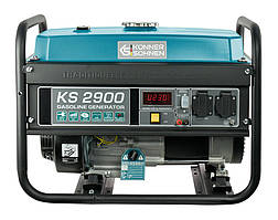 Konner&Sohnen KS 2900 Бензиновий генератор 2.5кВт Ручний стартер Бак 15 л