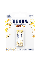 Батарейки Tesla AAA GOLD+ LR03 / BLISTER FOIL 2 шт.