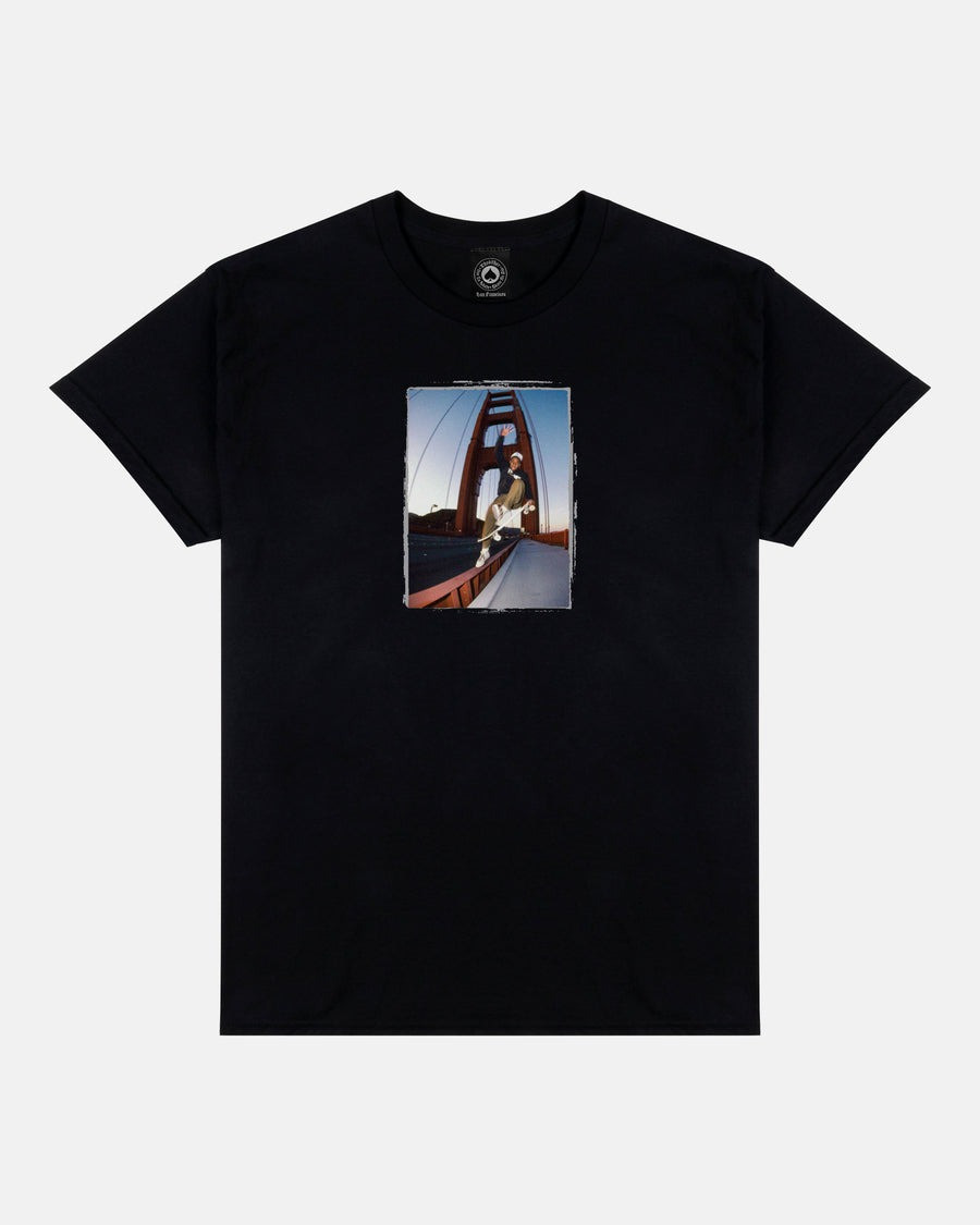 Футболка чорна LOYS Thrasher CHUCKTREECE XS