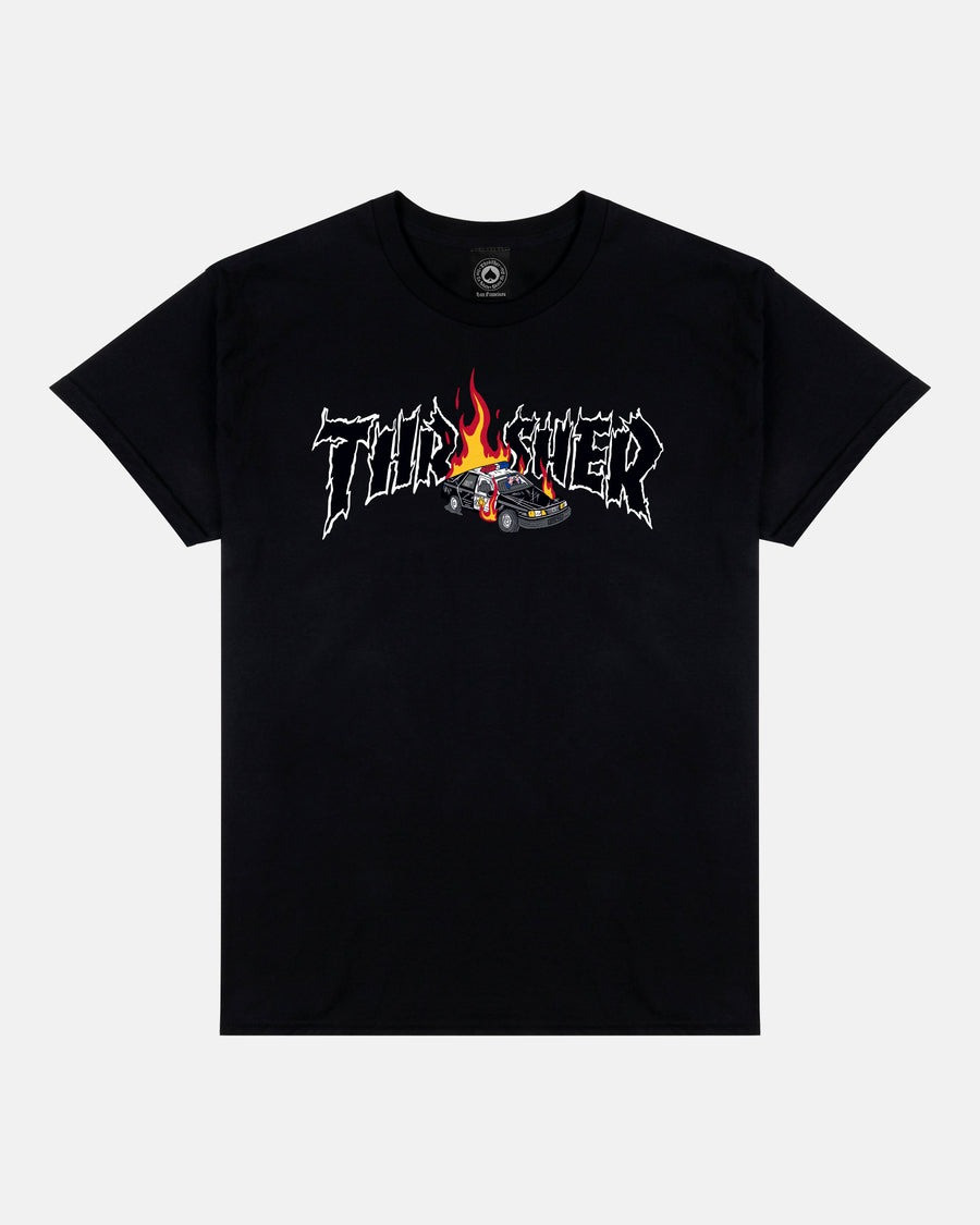 Футболка чорна LOYS Thrasher COPCAR XS