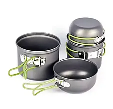 Набір туристичного посуду для кемпінгу MA-76 Cocin set YU227
