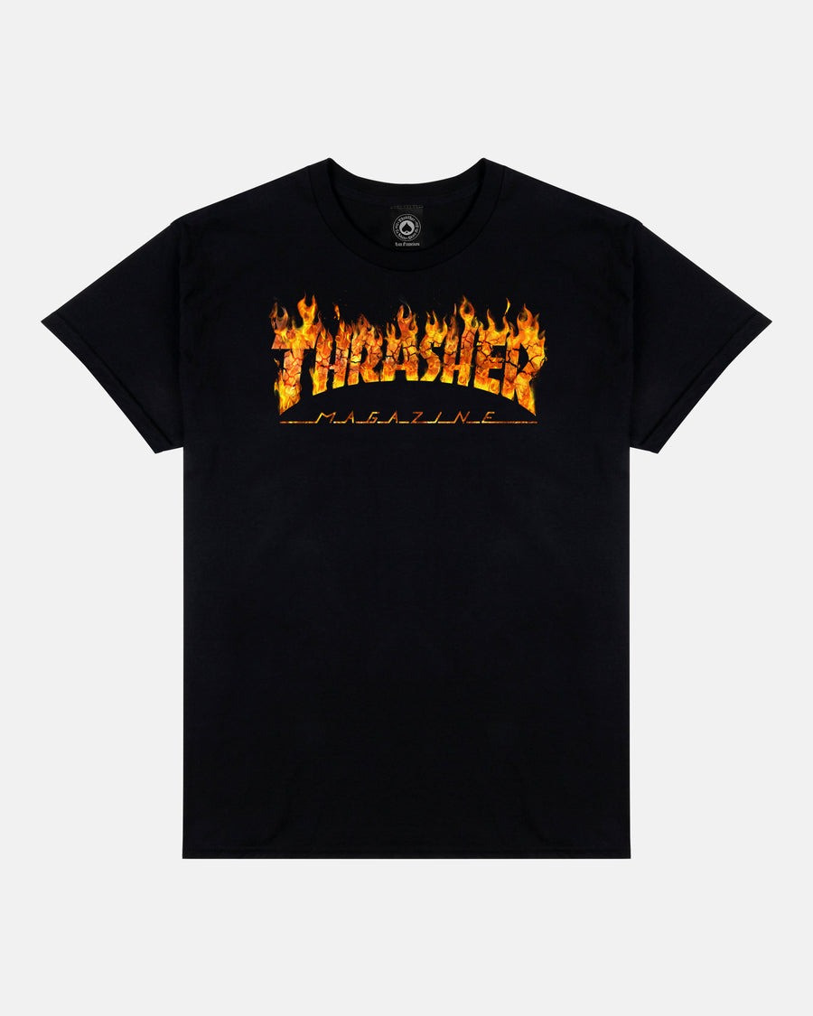 Футболка чорна LOYS Thrasher INFERNO XS