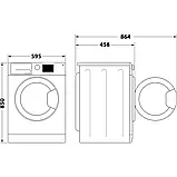 Пральна машина Whirlpool WRBSB 6228 B UA 6кг 1200б/хв, фото 9