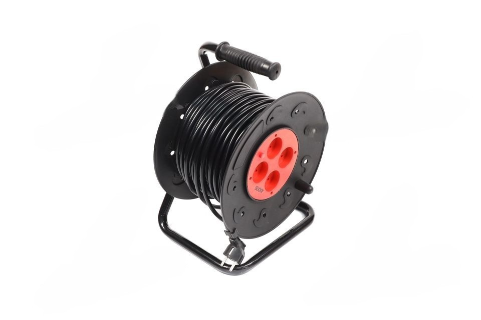 Удлинитель на катушке 40м с сечением провода 2х1,5мм2  ax-1274, фото 1