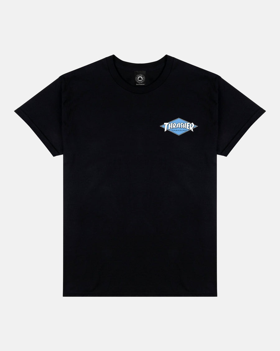 Футболка чорна LOYS Thrasher LITTLEDIAMOND XS