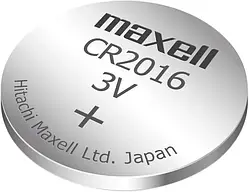 Батарейки Japan Maxell СARD "таблетка" CR2016 5шт/уп