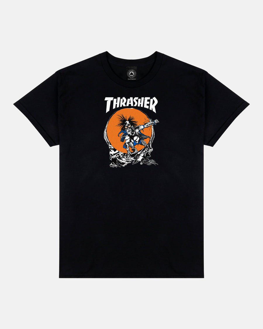 Футболка чорна LOYS Thrasher SKATEOUTLAW XS