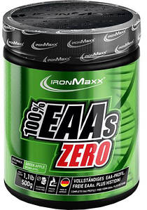 Амінокислота IronMaxx 100% EAAs Zero 500 г Зелене яблуко
