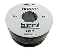 Коаксиальный кабель BiCoil F6SSEF Hardy CCS 100м