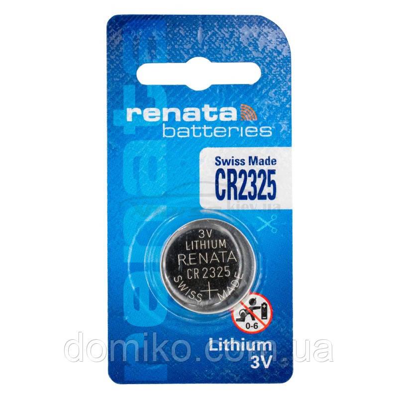 Батарейка RENATA CR2325 Lithium, 3V, 1х1 шт