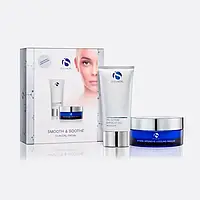 Набор "Бархатная кожа" iS Clinical Smooth & Soothe Clinical Facial, очищение и увлажнение кожи лица