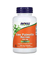 Saw Palmetто для чоловічого здоров'я, 550 мг, Now Foods 100 рослинних капсул