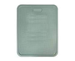 Пластиковий килимок Georplast Lago для котячого туалету, 45×35 см зелений