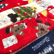 Новорічні жіночі норкові шкарпетки з кашеміром Корона, фото 3