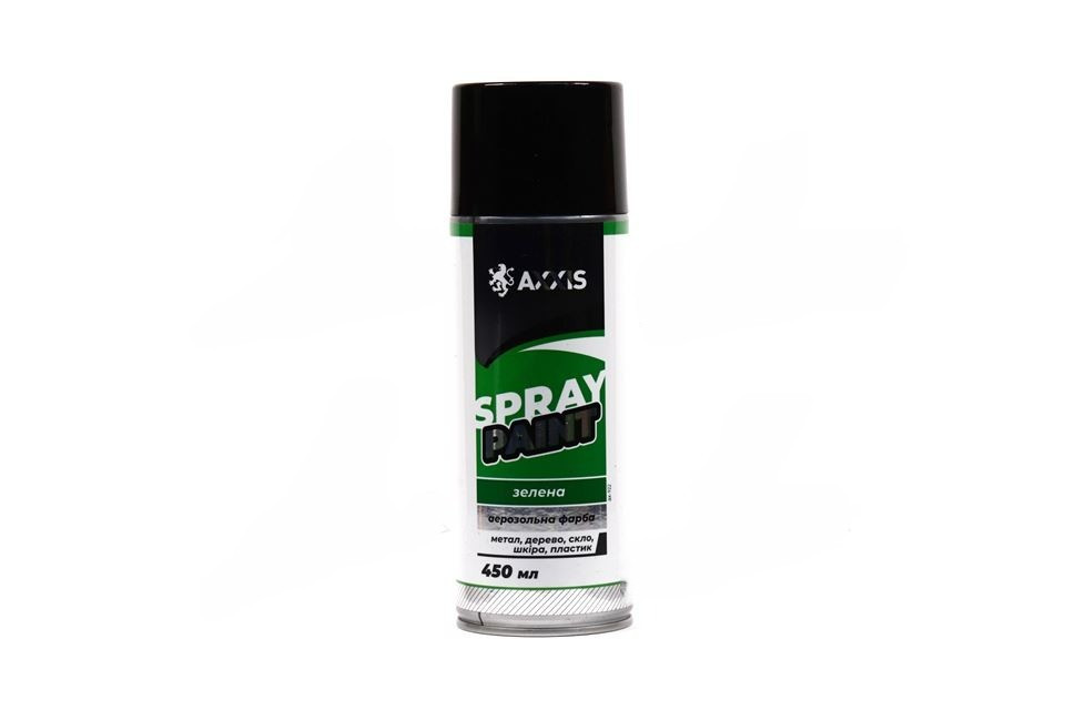 Краска зеленая (баллон 450ml) ax-922