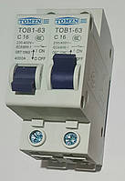 1-фазный 16 Ампер - автомат-байпас TOMZN для стабилизатора