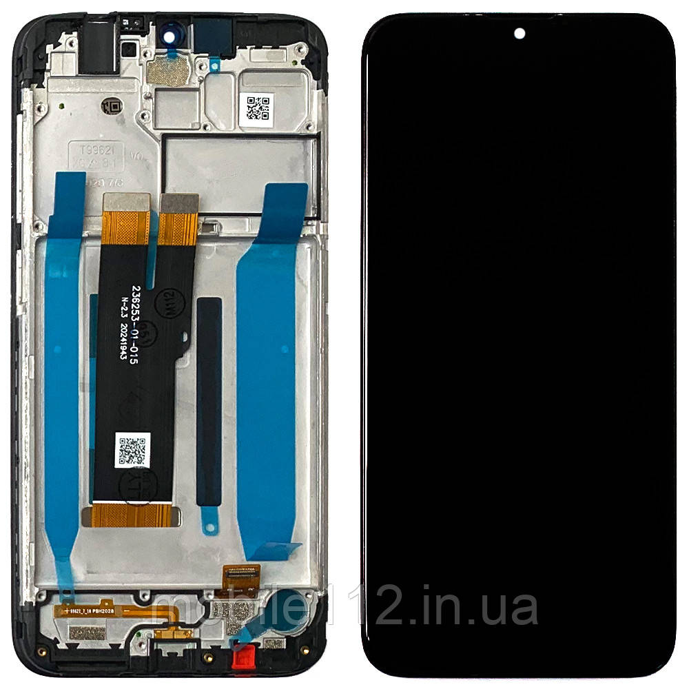 Екран (дисплей) Nokia 2.3 TA-1206 TA-1214 з тачскріном з рамкою