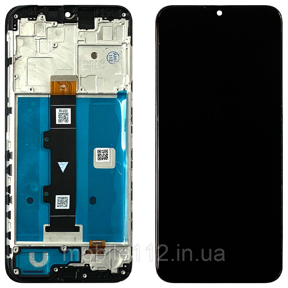 Екран (дисплей) Motorola Moto G10, Moto G10 Power, Moto G30 з тачскріном з рамкою