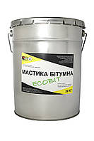Мастика бітумна Ecobit відро 5,0 кг ДСТУ Б В.2.7-108-2001 (ГОСТ 30693)