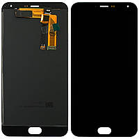 Дисплей (екран) Meizu M2 Note M571H з тачскріном (чорний)