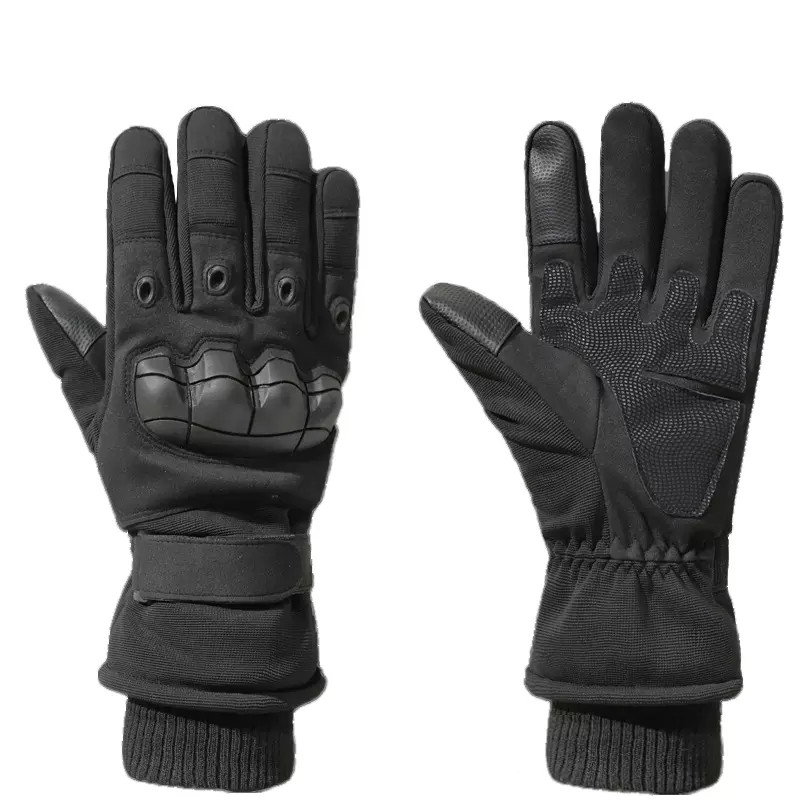 Рукавички тактичні повнопалі Eagle Tactical ET-03 з флісом Black L (3_04175)