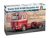 Збірна модель вантажівки Scania R143 M 500 Streamline 4x2 Italeri 3950