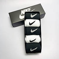 Тор! Набор мужских высоких носков Nike 41-45 на 5 паров в коробке.