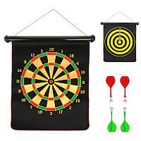 Дартс на магните Magnet Dartboard 12" двусторонний / Дартс магнитный