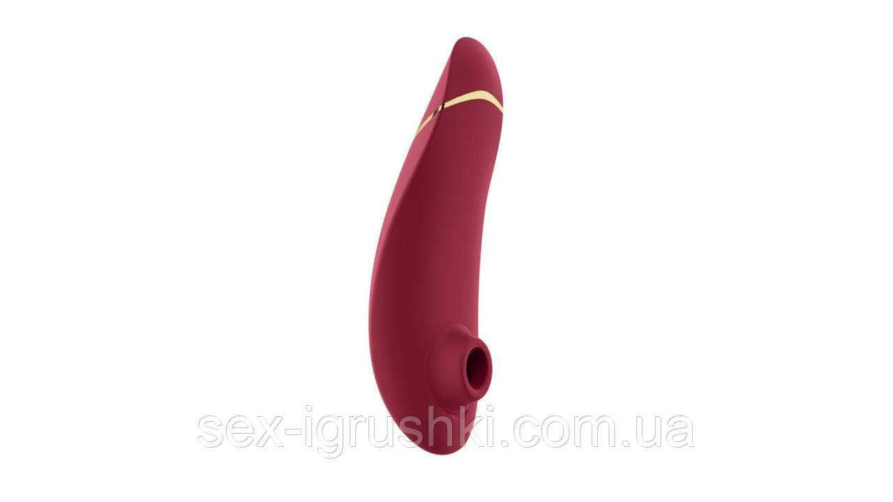 Вакуумний кліторальний стимулятор Womanizer Premium 2 - Bordeaux SO8750