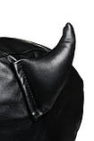 Маска Master Series Dungeon Demon Bondage Mask with Horns - Black SO8800, фото 7