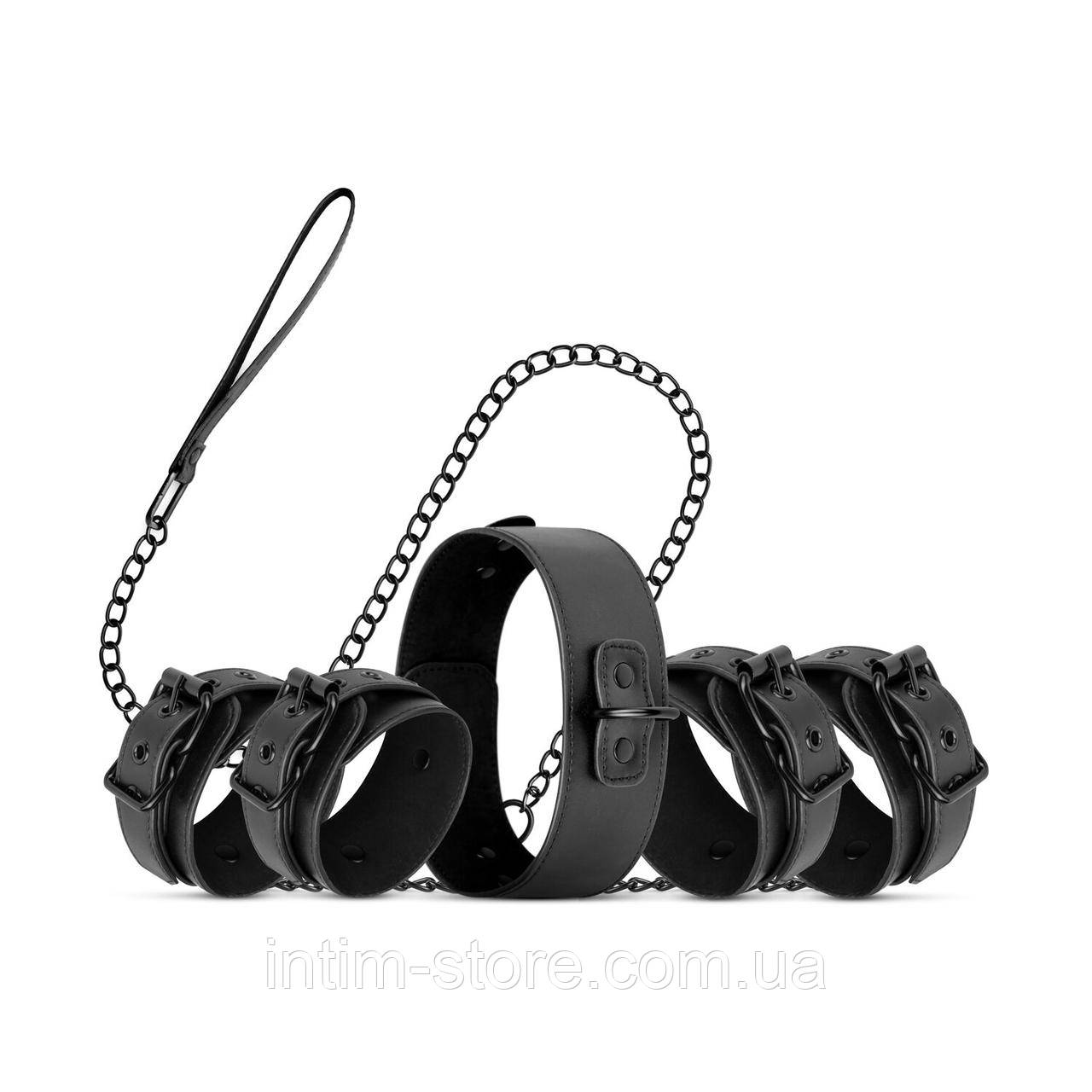 Набір для BDSM Bedroom Fantasies Master & Slave Total Restraint Set SO8808, фото 1