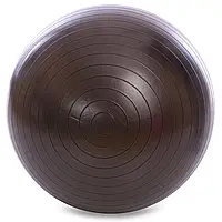 Мяч для фитнеса фитбол глянцевый Zelart FI-1981-75 75см Черный