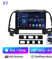 Junsun 4G Android магнитола для hyundai Santa Fe 2 2006-2012 wifi WiFi (2ГБ ОЗУ+32)