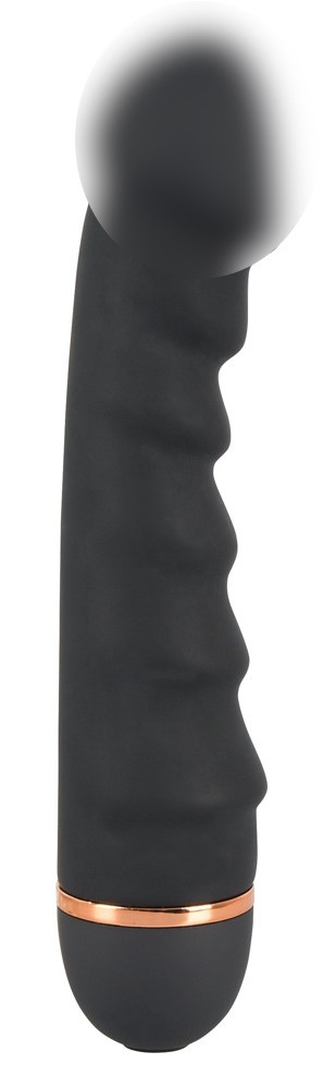 Чорний оксамитовий вібратор Bendy Ripple Vibrator з 20 режимами вібрації