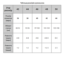 Купальник топ рубчик Z.Five 86224 зелений на 42 44 46 48 50 розмір, фото 4