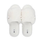 Жіночі домашні капці з відкритим носком MVM MY HOME NANA 36-37 Бежевий (SL-03 36-37 BEIGE)