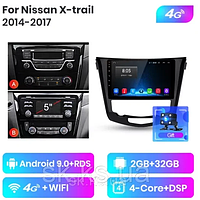 Junsun 4G Android магнитола для Nissan x-Trail X Trail Qashqai 2014-2017 wifi 2+32+4G тип В