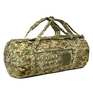 Сумка-рюкзак (армійський баул) Dozen Military Transport Bag (100 л) "Pixel MM14" (40*40*80 см)