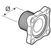 Перехідник 473 F 1"1/2 NPT M 473000.161
